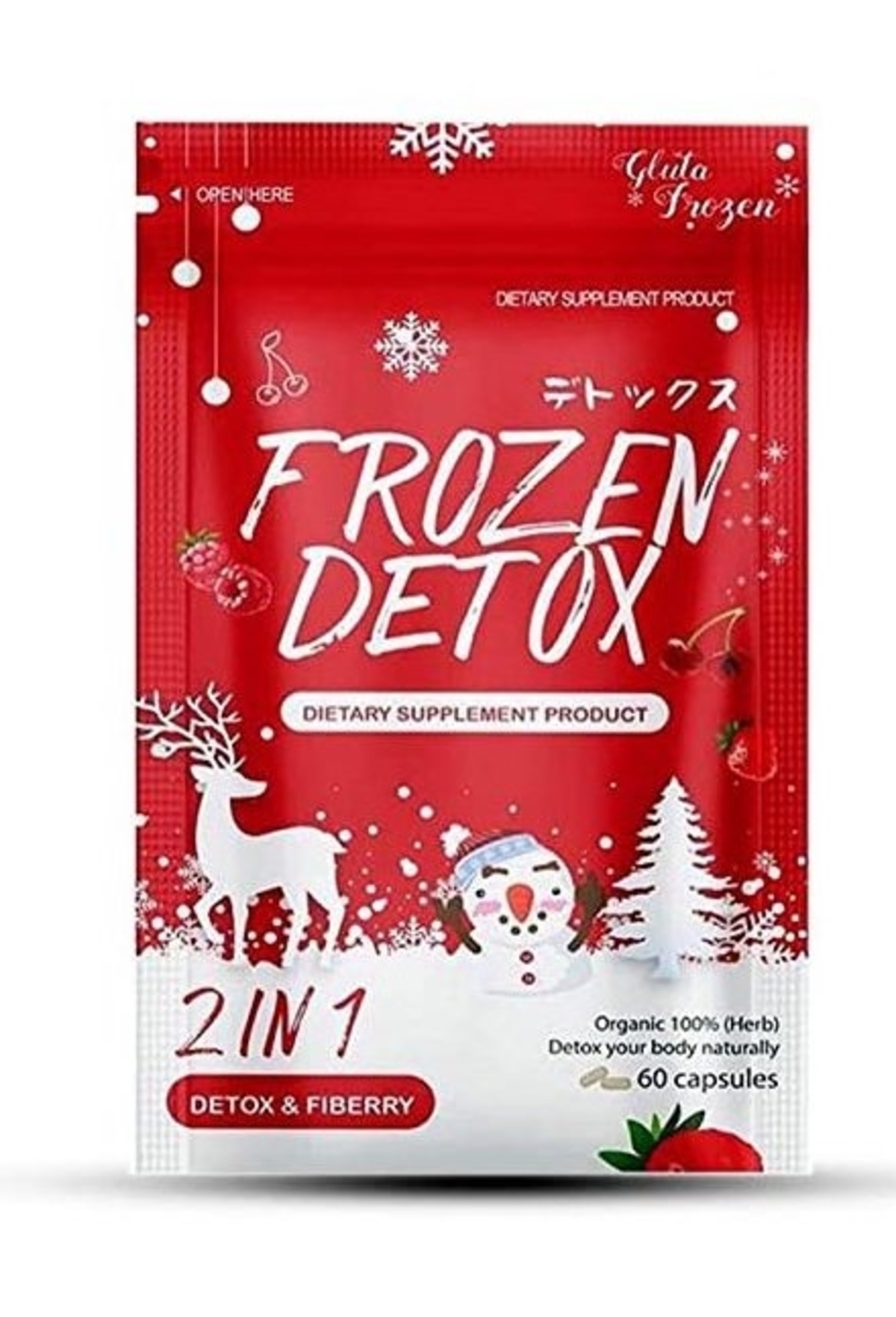 Frozen Detox 2in1 Weight Loss Capsules
