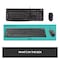 Logitech MK120 Wired USB Keyboard And Mouse Combo Black