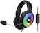 Redragon H350 Pandora RGB Wired Gaming Headset, Dynamic RGB Backlight - Stereo Surround-Sound, 50 mm Drivers - Detachable Microphone, Over-Ear Headphones Works For PC/PS4/XBOX One/NS