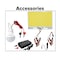 Toby&#39;s 40A Rechargeable Battery with Inverter 500Watts, 40A Battery for camping 40000mah Power Capacity