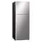 Hitachi 366L Net Capacity Top Mount Double Door Refrigerator Brilliant Silver- RVX500PUK9KBSL