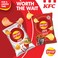 Lay's KFC Zinger, 155g Sharing Pack, Crispy Crunchy Chips Snack, Iconic KFC Zinger Sandwi