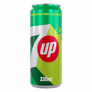 7Up Soft Drink Can, 330ml