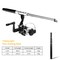 Generic-Pen Fishing Rod and Reel Combo Aluminum Alloy Mini Telescopic Pocket Fishing Rod Pole Spinning Reel Set