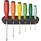 PB Swiss Tools  8440.RB SwissGrip RainBow screwdriverset, Torx, in holder