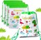 Generic Drawstring Bag For Boys/Girls Travel Storage Package Cartoon School Backpack Children Kids Birthday Party Favors Bags 10 Pcs