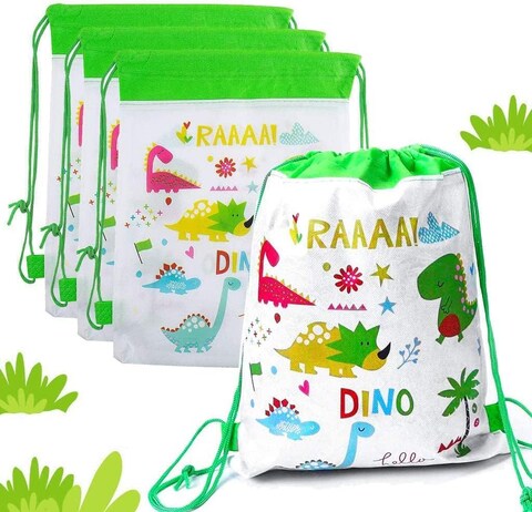 Generic Drawstring Bag For Boys/Girls Travel Storage Package Cartoon School Backpack Children Kids Birthday Party Favors Bags 10 Pcs