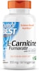 Doctor's Best L-Carnitine Fumarate, Non-GMO, Vegan, Gluten Free, Heart Health, 855 Mg, 60 Count Veggie Caps