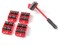 Beauenty - Five-Piece Set Multi-Functional Heavy Load Handling Combination Household Hardware Furniture Moving Tool