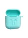 Generic Protective Silicone Case For Apple Airpods Lime Green