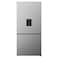 Hisense Bottom Mount Refrigerator RB605N4BS1 605L Silver