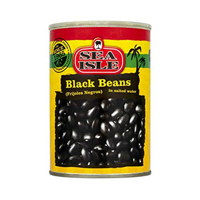 Sea Isle Black Beans 400Gr