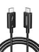 UGREEN Thunderbolt 4 Cable, USB-C Male to Male Cable with 100W Fast Charging, 8K@60Hz, Wide Compatibility, 40Gbps Transfer Speed, 2.6FT, Black   30389