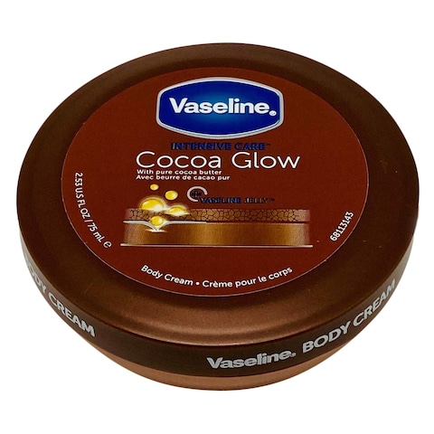 Vaseline Intensive Care Cocoa Glow Butter Body Cream 75ml