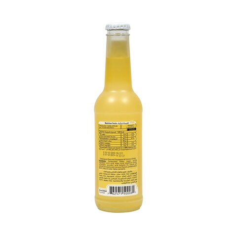 Freez Pineapple &amp; Coconut Carbonated Flavored Drink 275ml