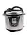 DLC Electric Pressure Cooker 8L 1500W Sh-4202 -Silver/Black