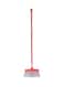 Marrkhor Long Handle Dustpan With Broom, Red, 2Meter