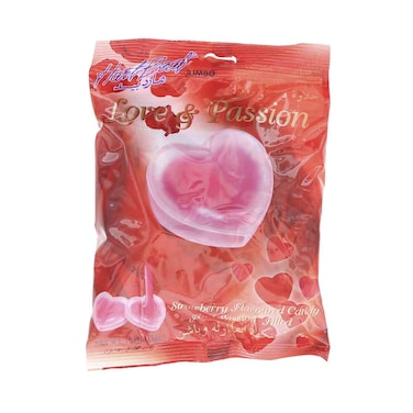 HartBeat Love and Passion Strawberry flavored Candy 150g