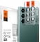 Spigen GLAStR EZ-Fit Optik PRO Camera Lens Screen Protector designed for Samsung Galaxy S22 ULTRA - Green [2 Pack]