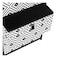 Cosmoplast Paris Prix 4 Drawers Storage Unit Black and White 93x45x30cm