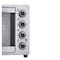 IDO Electric Toaster Oven with Grill - 50 Liter - 2000 Watt - Silver - TO50DG-SV