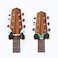 Mike Music 3 Pack Guitar Hanger Wall Mount Auto Lock Hard Wood Base Guitar Hook Bracket (Guitar Hanger Auto Lock Wood 3, Pack, Black)