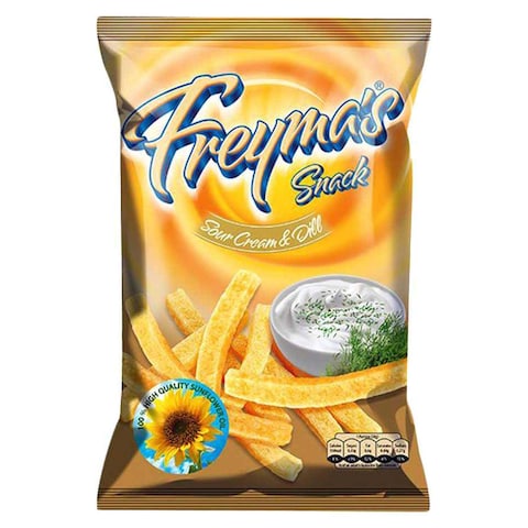 Freyma&#39;S Sour Cream and Dill Snacks - 75 gm