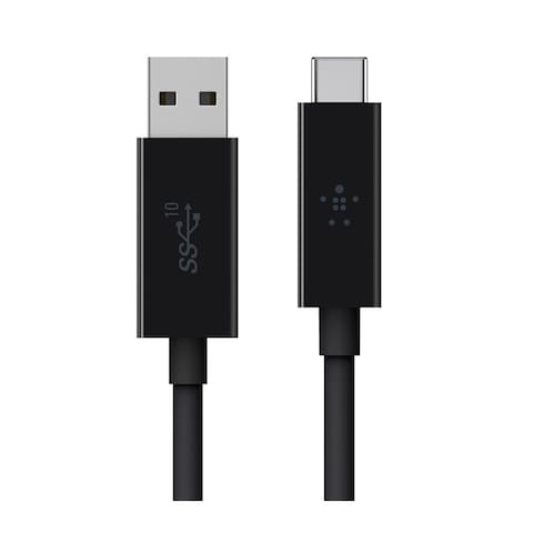 Belkin F2CU029BT1M-BLK USB-A to USB-C Cable - 1 Meter - Black