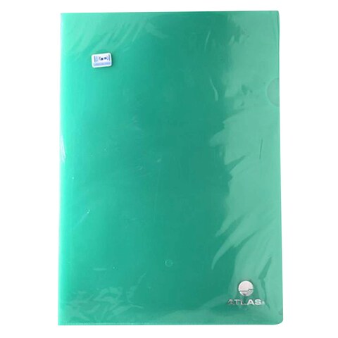 ATLAS CLEAR FOLDER PP0.2MM A4 GREEN