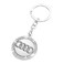 Premium Audi Car Logo Key Chain - Stylish and Durable Metal Keyring with Iconic Four Rings Emblem - Perfect for Audi Car Owners and Enthusiasts - Ideal Gift for Men and Women