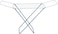Generic Laundry Metallic Cloth Dryer Winged Clothes Airer Laundry Clothing Dryer Rack Folding Washing Line Indoor(180x55x105)