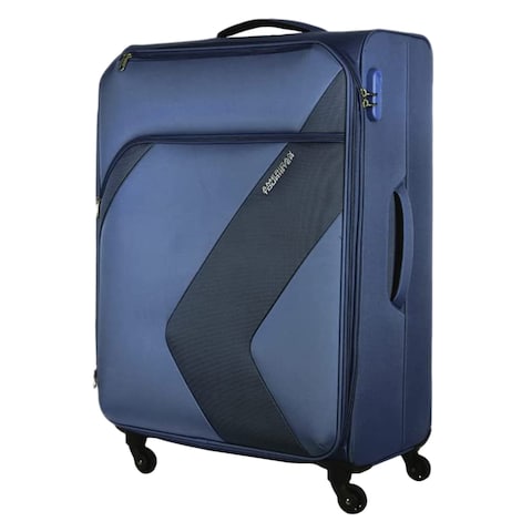 AMT STANFORD TROLLEY BAG 55CM NAVY