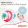 Pigeon Mini Light Pacifier Ship 78464 Blue