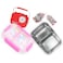 Eazy Kids Steel Bento Insulated Lunch Box - Pink