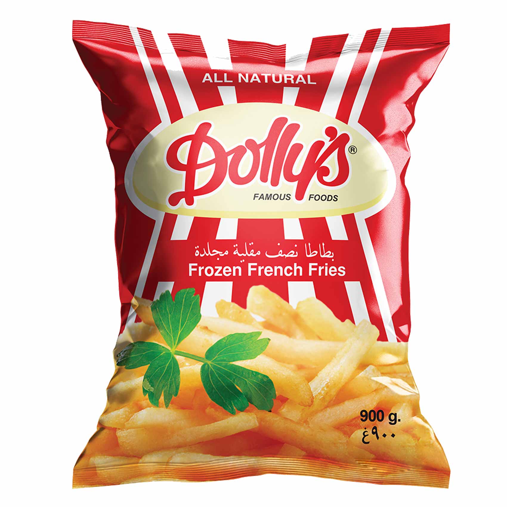 Dolly&#39;s All Natural Frozen French Fries 900g