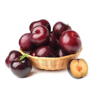 Plums Red Tray