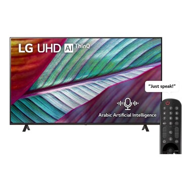 LG UR78 Series 65-Inch UHD Smart LED TV 65UR78066LK Black 2023