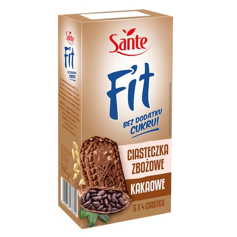 Sante Fit Cocoa Cereal Biscuits 300g