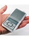 Yami Digital Pocket Mini Portable Weighing Scale Silver