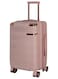 Senator Brand Hardside Medium Check-in Size 63 Centimeter (24 Inch) 4 Wheel Spinner Luggage Trolley in Milk Pink Color A5125-24_PNK