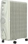 General Supreme Oil Electric Heater, 13 Fins, 2800 Watt Distribution Fan, White