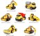 Aiwanto 7 in 1 DIY Truck Car Toy  Construction Engineering STEM Learning Toys Building Play Set