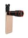 Generic - Universal Telescope Clip Lens Black/Red
