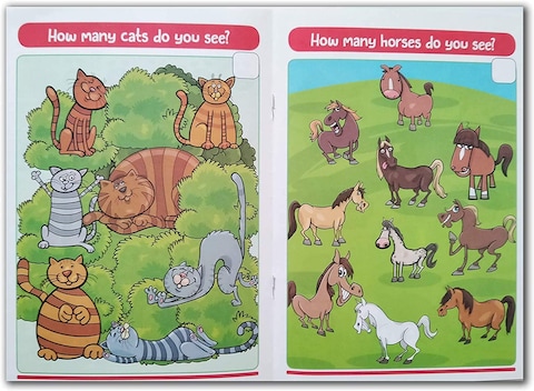 lavish My First Learning Bag - Set of 10 Activity Books for Kids