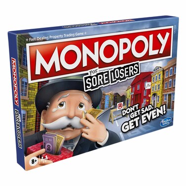 Hasbro Gaming Monopoly E9972 For Sore Losers Board Game