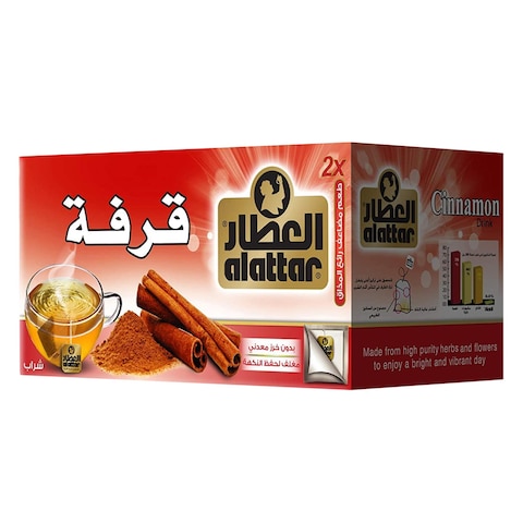 Al Attar Tea Bags Cinnamon 20 Sachets (37.5g)