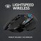 Logitech G502 Lightspeed Wireless Gaming Mouse, Hero 16K Sensor, 16, 000 DPI, RGB, Adjustable Weights, 11 Programmable Buttons, Long Battery Life, On-Board Memory, PC / Mac, Black