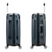 Eminent Hard Case Suitcase Trolley Luggage Set of 3 Polycarbonate Lightweight 4 Quiet Double Spinner Wheels Travel Bags With TSA Lock KK10 Graphite