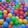 Colorful Soft Plastic Ocean Balls Funny Baby Kid Swim Pit Toy Water Pool Wave Balls (100 PCS)Multicolor