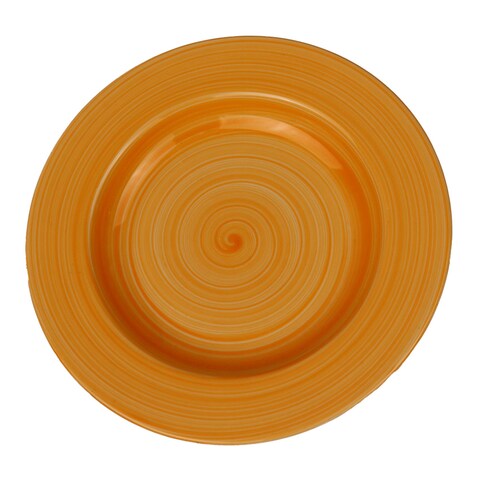 A1 Porcelain Plate - 22 Cm - Orange